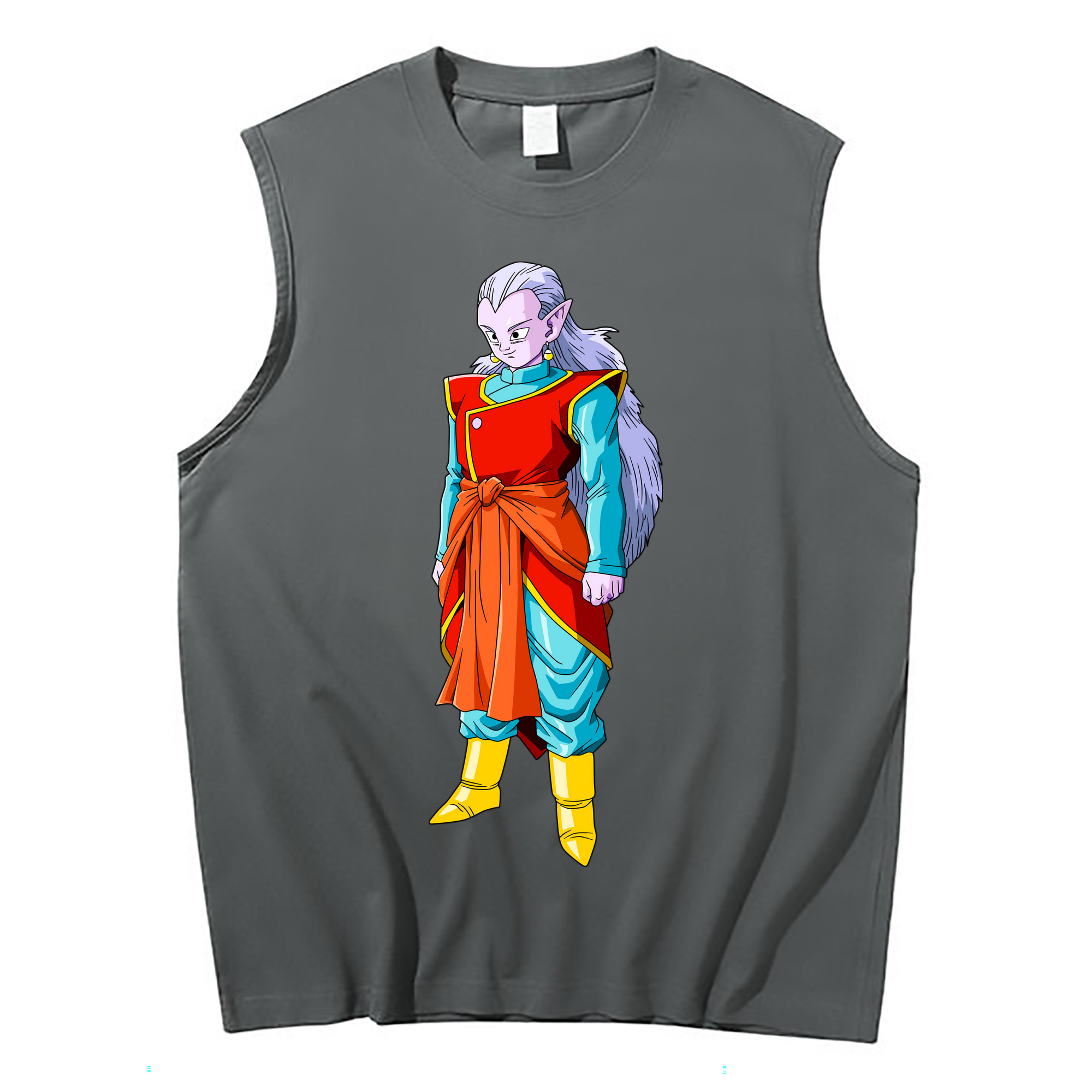 （画像用） ドラゴンボール DRAGON BALL コットン100％タンクトップ（フロントプリント）